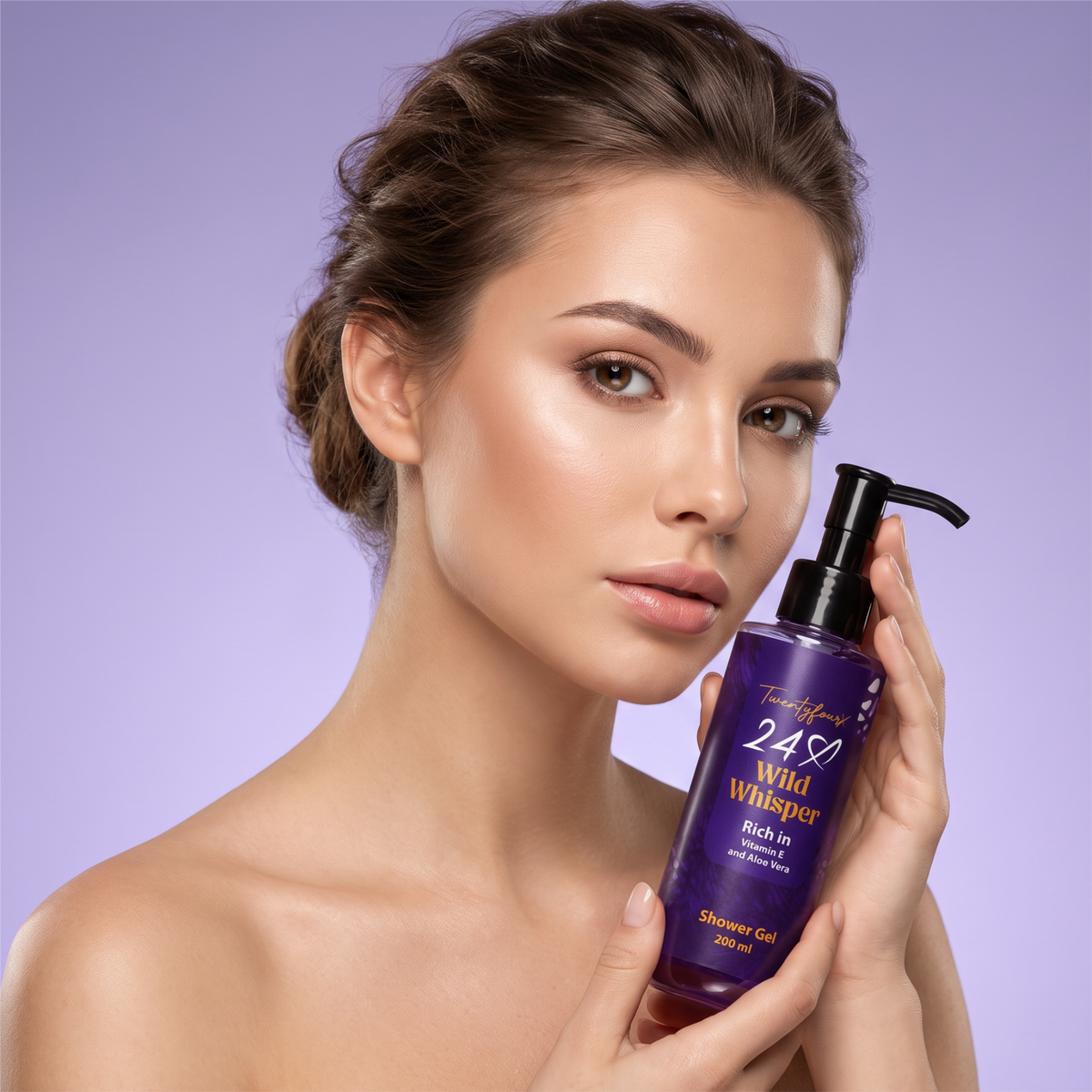 Wild Whisper Shower Gel with refreshing citrus fragrance